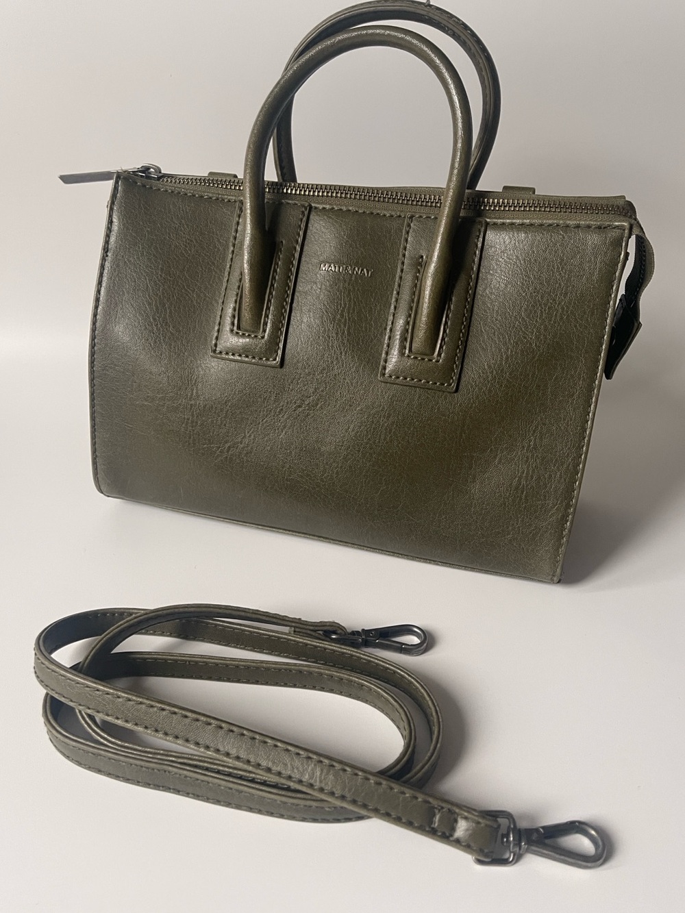 Matt & Nat Tacoma Mini Structured Top-Handle Satchel
